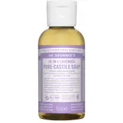 Dr. Bronner's Lavender Pure Castile Soap 59ml Hemp Store Organic Cleaning Soap