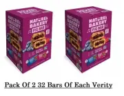 2 Packs Nature's Bakery Fig Bars Variety Pack 2 oz, 32 ct Each Pack