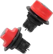 ULTECHNOVO 2pcs Battery Power Switch Boats Car Race Battery Race Switches Disconnect On-Off Switch Electric Vehicle Switch Boats Race