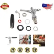 Quality Stainless Steel Beer Dispenser Faucet for Home Brews – Adjustable Handle