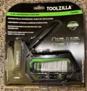 TOOLZILLA 4-in-1 Professional Heavy Duty Staple Gun & 1,000 Staple Selection Pac