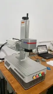3W 5W UV Laser Marking Engraving Machine Engraver Air Cooled Metal glass wood