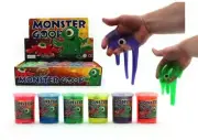SLIME MONSTER GOOP 67 GRAMS TUB 1 PC ASSORTED COLOURS AVAILABLE NOVELTY TOY