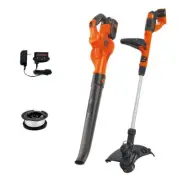 BLACK DECKER 40V Max String Trimmer Edger and Sweeper Combo Kit LCC340C