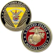 U.S. Marine Corps Air Station Cherry Point NC Challenge Coin