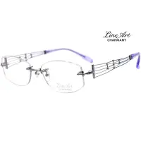 在飛比找蝦皮商城優惠-CHARMANT XL1010 日本夏蒙眼鏡｜女紫色超輕純鈦