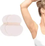 AIMALL 40pcs Underarm Armpit Sweat Pads Stickers Summer Shield Guard Absorbing White, Portable, Discreet, Stickers for Armpit