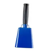 Steel Cow Bell with Handle Cowbells,Cheering Bell and Loud Noise Makers Hand