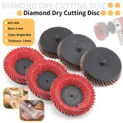 10Pc 3'' Ceramic Corundum Sanding Flap Wheel Disc 80mm For Angle Grinder Grit 60