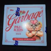 2024 Topps Demand GPK Garbage Pail Kids Putrid Poetry Sealed Blue Box