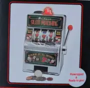New Original Fun Workshop Mini Slot Machine & Bank Pre Wrapped Gift Present
