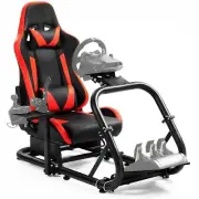 Marada Racing Simulator Cockpit with Seat Fit Logitech G27 G29 G920 Thrustmaster