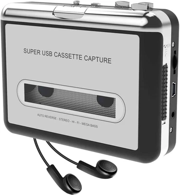 DIGITNOW! Cassette Tape MP3 Conversion Player Cassette Tape Digitized USB Con...