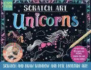 Activity Station - Scratch Art Unicorns -