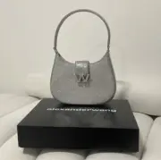alexander wang silver hobo bag Worn Once Or Twice!
