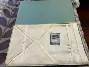 Vintage Czech SANSPUN Product Pure Linen - Tablecloth & Napkin SET 54/70”