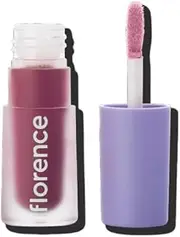 Florence by Mills Be A VIP Velvet Liquid Lipstick, Beautiful, Periodt (Deep Mauve Pink)