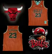 CHICAGO BULLS BLACK AND RED MICHAEL JORDAN 23 JERSEY SIZE 2XL
