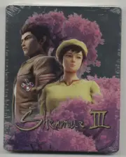Shenmue 3 Scanavo Steelbook Case Factory Sealed - No Game