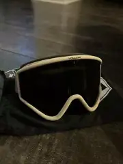 Volcom Yae BRAND NEW Snow Goggles Light Grey/khaki/Bronze Onesize