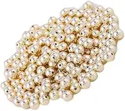 [BEALIFE] 20 Set of Spacer Beads Seamless 4mm Smooth Electroplated Surface Handicraft Supplies Small Accessories Handmade Ornaments KC4mm, KC4mm 20Set