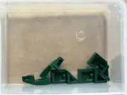 LEGO Parts - Dark Green Wedge 2 x 1 x 2/3 Right - No 29119 - QTY 5