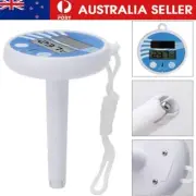 Solar Powered Digital Floating Thermometer Swimming Pool Pond Spa Waterproof