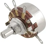 New Lon0167 WTH118-1A 2W 1M ohm Single Turn Rotary Taper Carbon Potentiometer(WTH118-1A 2W 1M Ohm Singleturn-Drehkegel-Carbon-Potentiometer