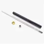 LUMIXE 4mm Drive Shaft Cable Sleeve Drive Dog Assemble Kit 10cm 30cm Long, for Rc Boat Marine Tug Bait Monoboat Watercraft Ship Model Shaft Assembly (Color : Shaft Length 20cm)