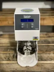TAMP MASTER BRAND NEW WHITE AUTOMATIC TAMPING STATION COMMERCIAL CAFE BARISTA
