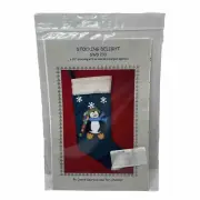 Stocking Delight Penguin Applique Pattern Connie Spurlock & Teri Chandler