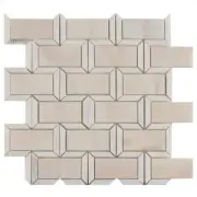 MSI Angora Framework 12"x12" Polished Floor And Wall Tile