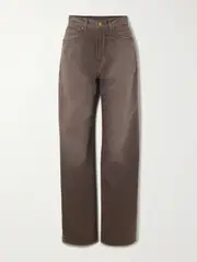 [B SIDES] B SIDES - Hobie High-rise Jeans - Brown - 32 32 Brown