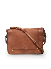 Brown Leather Crossbody Bag