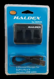 Haldex GoPro Hero5 Battery Charger (3 Channel)