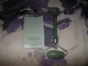 ESPA AVENTURINE JADE CRYSTAL DOUBLE ENDED FACIAL MASSAGE ROLLER GREEN NEW