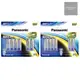 國際牌Panasonic EVOLTA鈦元素鹼性電池 3號(AA) 4號(AAA) 8+2入/卡 乾電池