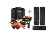X-BULL Winch Recovery Kit 14PCS With Recovery tracks Snatch Strap Hitch Receiver Carry Bag 4WD 4X4