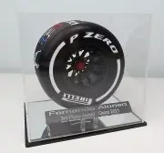 1/10th Fernando Alonso 2021 Qatar 3rd Position Tyre Display Award