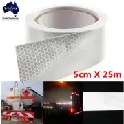 25M Reflective Tape Adhesive Sticker Strip Glow in the Dark Bike Car Truck Decal