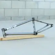 KINK BMX ROLL UP BICYCLE FRAME MATTE RAW HOBIE DOAN CHROMOLY