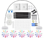 118 PCS Balloon Arch Kit, 10 Ft Adjustable Balloon Arch Stand with Water Fill...