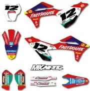 Graphics for Gas Gas EC250 EC 250 2021 2022 model decals sticker kit GasGas FAST