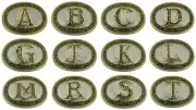 Initial N E W A B C D Letter G R S T Belt Buckle Men Women Rodeo Western Cowgirl