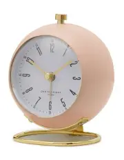 [One Six Eight London] Grace Silent Alarm Clock in Blush