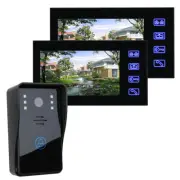 Wired 7" Color Video Door Phone Doorbell Intercom Security System Camera+Monitor