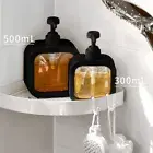 Soap Bottle Shampoo Shower Gel Storage Bottle Bathroom Kitchen Hand Soap Dish