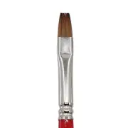 1001 Kolinsky Plus Sable + Synthetic Flat Artist Brush