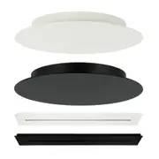 Acc. - Cluster Pendant Canopies in Black or White (Round/Rectangular) CLA Lighting - PL-CLUSTER1~PL-CLUSTER4