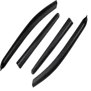 Window Visor Car Weather Shield Window Visor Rain Cuard Fit for Ford Ranger Wildtrak Sport XLT XLS XL Model Deflector Sun Rain Guard